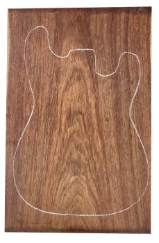 Body African Koa A plain, 1-pc.